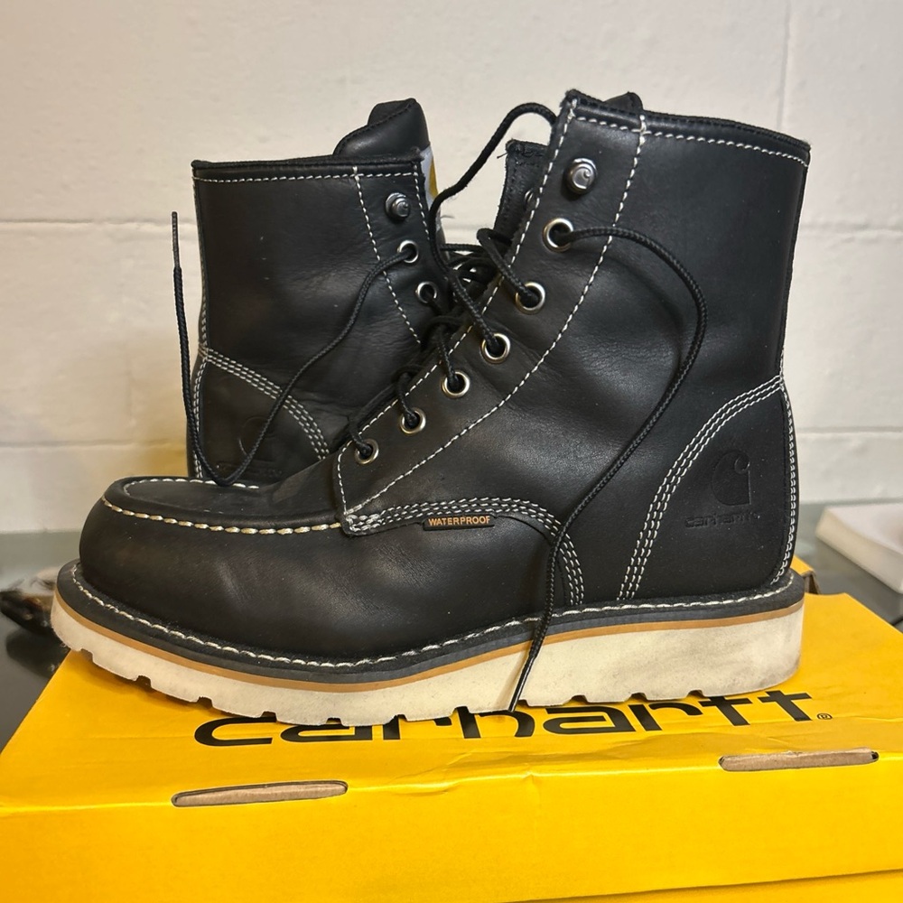 Carhartt Women's Waterproof 6" Moc Toe Wedge Boots